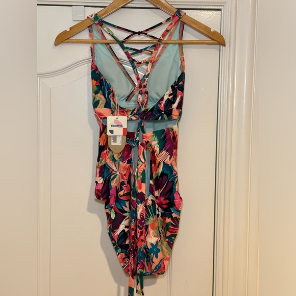 NWT Prana Atalia One Piece Swimsuit in Blossom Size Small - Picture 4 of 7